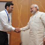 Chetan Singh Bragta WIth Prime Minister of India Narendra Modi